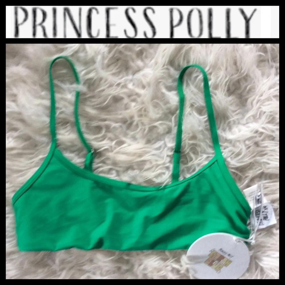 NWT Princess Polly Brooke Bikini Top